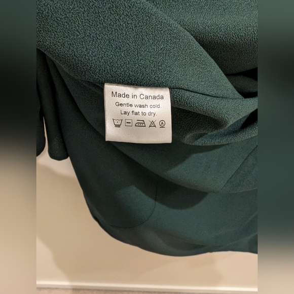 Park and Fifth Jupiter Dress SMALL hunter green - Picture 6 of 13